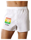 iToke Logo - Marijuana Leaf Boxer Shorts-Boxer Shorts-TooLoud-White-Small-Davson Sales