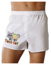 Cute Taco Cat Design Text Boxers Shorts by TooLoud-Boxer Shorts-TooLoud-White-Small-Davson Sales