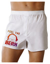 Feel the Bern Boxer Shorts-Boxer Shorts-TooLoud-White-Small-Davson Sales