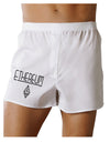Ethereum with logo Boxers Shorts-Mens Boxers-TooLoud-White-Small-Davson Sales