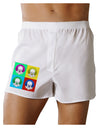 Clown Face Pop Art 2 Boxer Shorts-Boxer Shorts-TooLoud-White-Small-Davson Sales