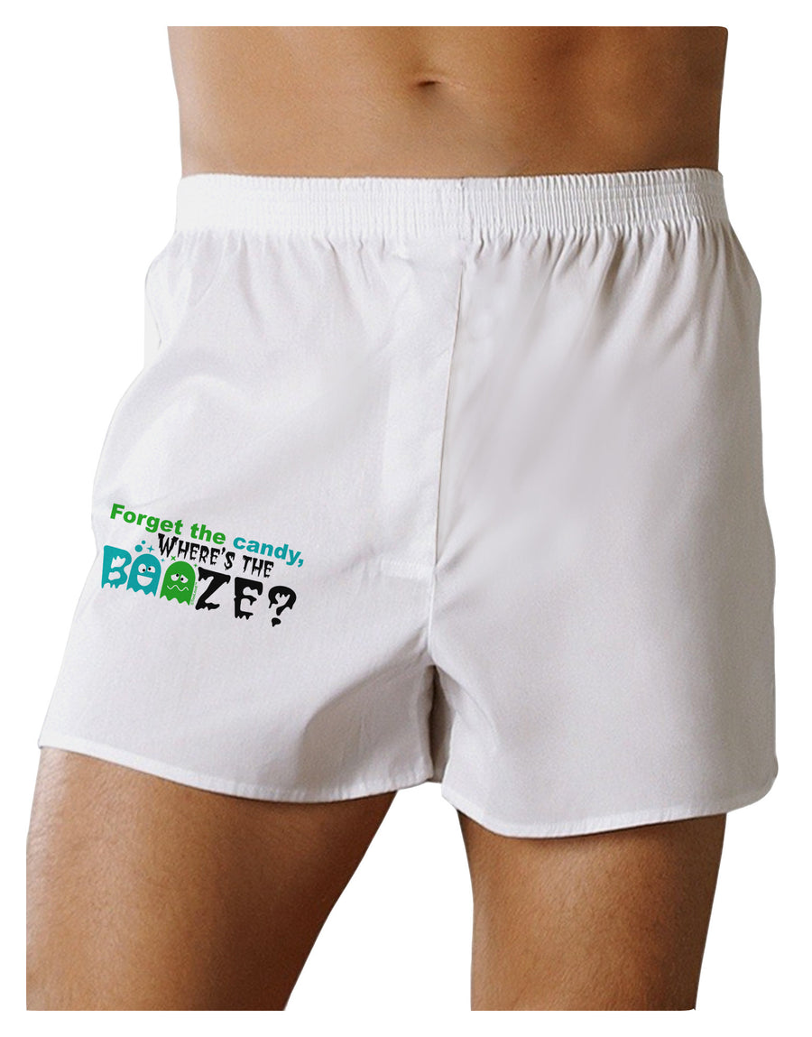 Where's The Booze Boxer Shorts-Boxer Shorts-TooLoud-White-Small-Davson Sales