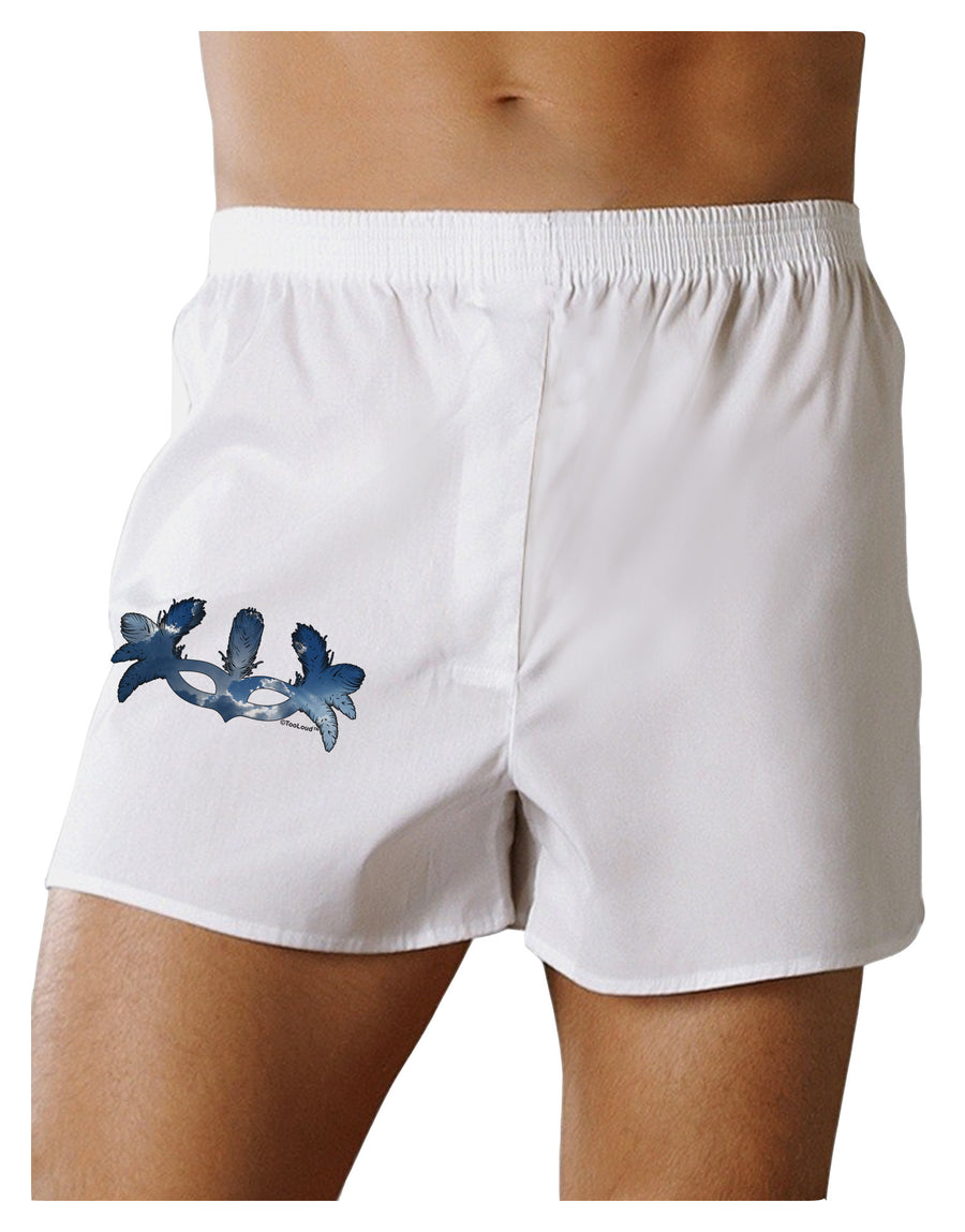 Air Masquerade Mask Boxer Shorts by TooLoud-Boxer Shorts-TooLoud-White-Small-Davson Sales