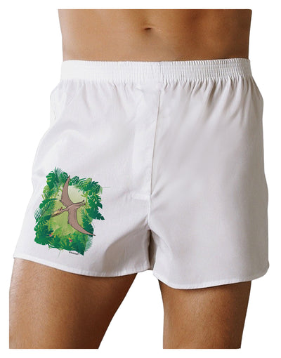 Pterosaurs - Without Name Boxer Shorts by TooLoud-Boxer Shorts-TooLoud-White-Small-Davson Sales