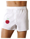 Sheri Cherry Boxer Shorts-Boxer Shorts-TooLoud-White-Small-Davson Sales