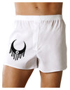 Weeping Crescent Eye - Halloween Boxers Shorts-Boxer Shorts-TooLoud-White-Small-Davson Sales