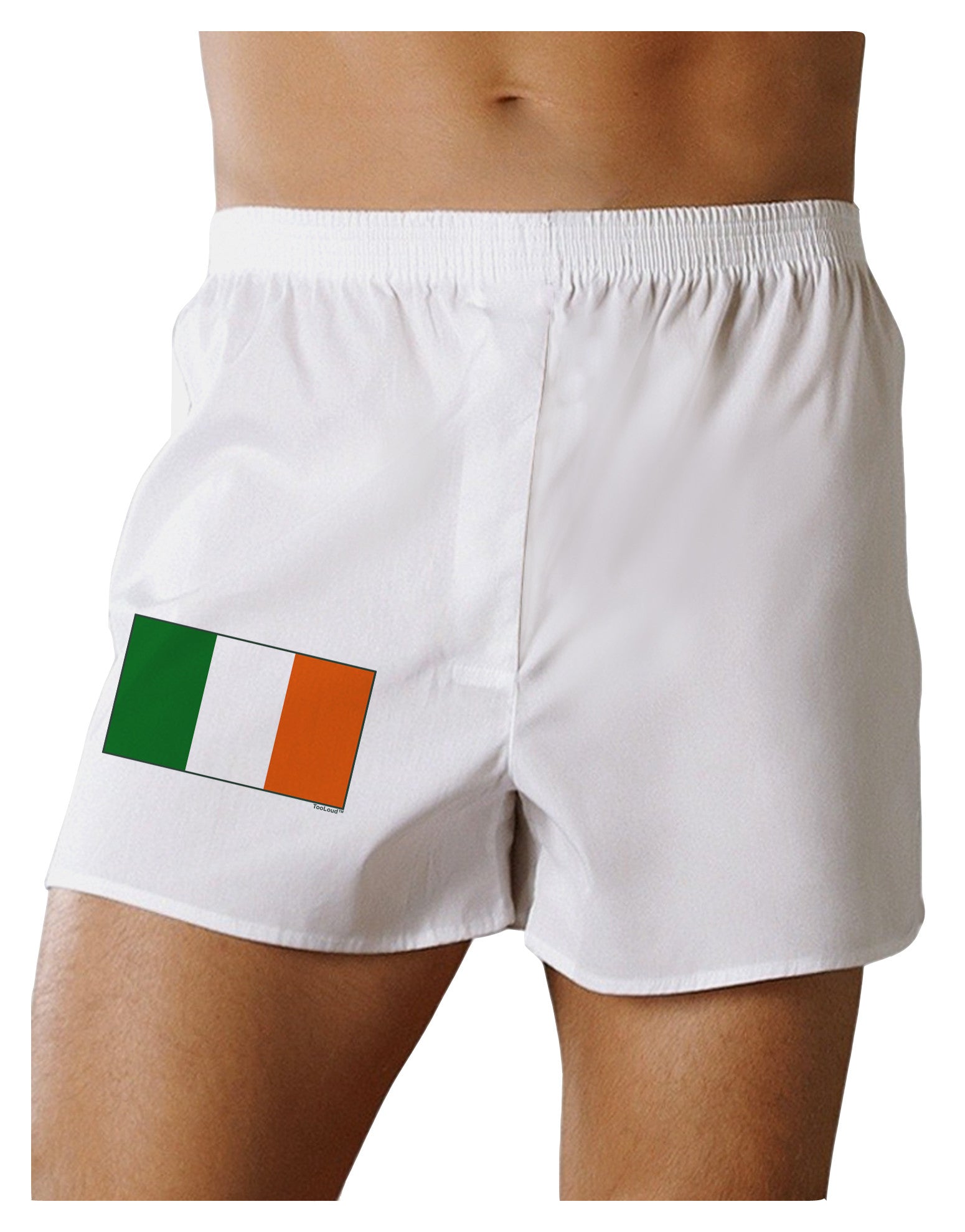 Irish Flag - Flag of Ireland Boxer Shorts-Boxer Shorts-TooLoud-White-Small-Davson Sales