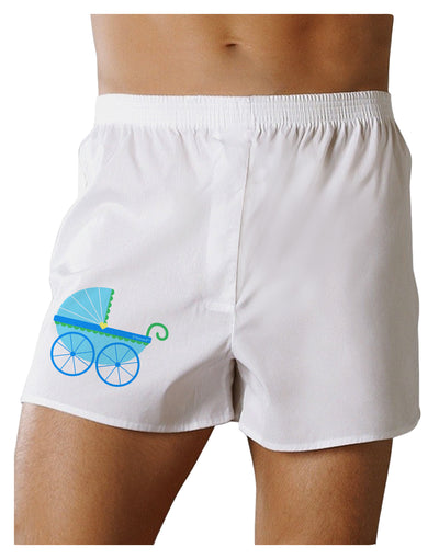 Baby Boy Carriage Boxer Shorts-Boxer Shorts-TooLoud-White-Small-Davson Sales