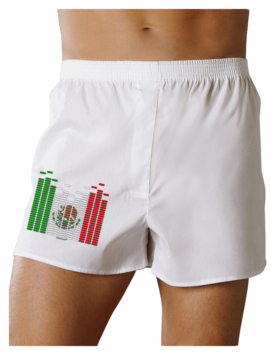 Mexican Flag Levels - Cinco De Mayo Boxer Shorts-Boxer Shorts-TooLoud-White-Small-Davson Sales