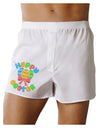 Happy Easter Easter Eggs Boxers Shorts by TooLoud-Boxer Shorts-TooLoud-White-Small-Davson Sales