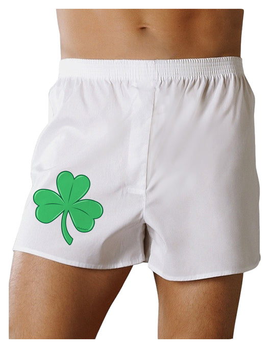 Shamrock Vector Design Boxer Shorts by TooLoud-Boxer Shorts-TooLoud-White-Small-Davson Sales