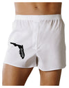 Florida - United States Shape Boxer Shorts by TooLoud-Boxer Shorts-TooLoud-White-Small-Davson Sales