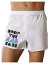 Drop the Bass Boxer Shorts-Boxer Shorts-TooLoud-White-Small-Davson Sales