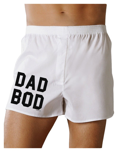 Dad Bod Design Boxer Shorts by TooLoud-Boxer Shorts-TooLoud-White-Small-Davson Sales