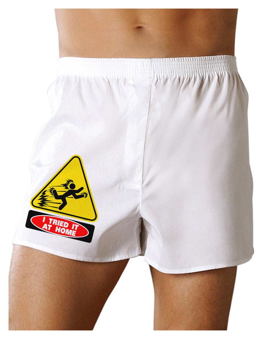 I Tried It At Home Boxers Shorts-Boxer Shorts-TooLoud-White-Small-Davson Sales