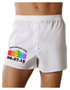 Love Always Wins with Date - Marriage Equality Boxer Shorts-Boxer Shorts-TooLoud-White-Small-Davson Sales