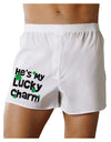 He's My Lucky Charm - Matching Couples Design Boxer Shorts by TooLoud-Boxer Shorts-TooLoud-White-Small-Davson Sales