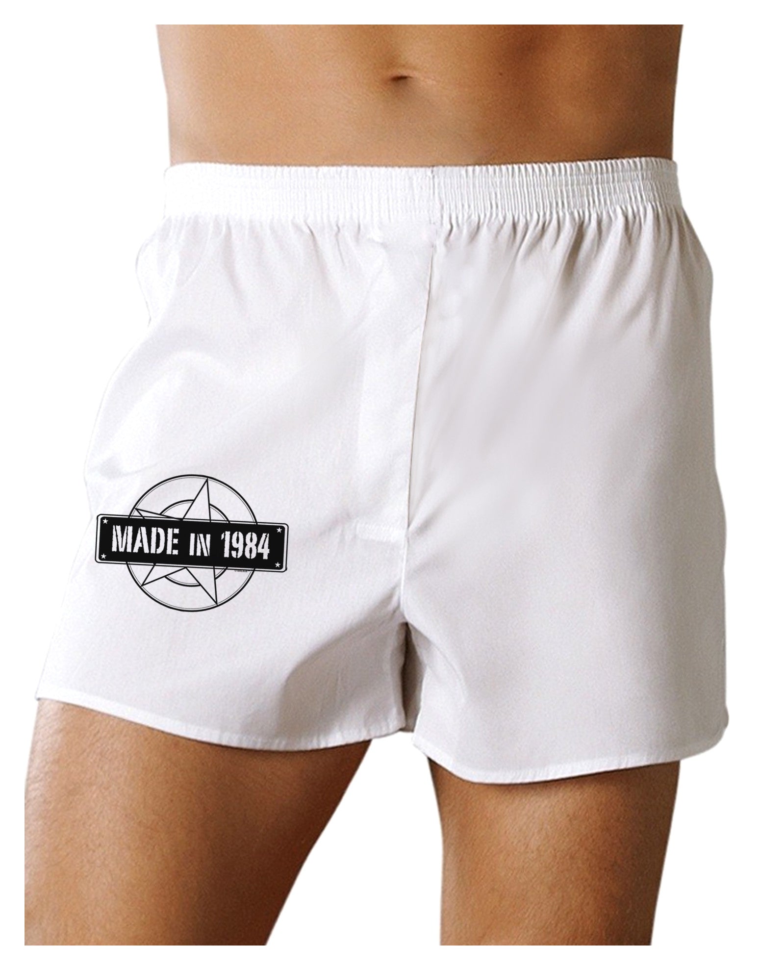 Made In Birth Year 1984 Boxer Shorts-Boxer Shorts-TooLoud-White-Small-Davson Sales
