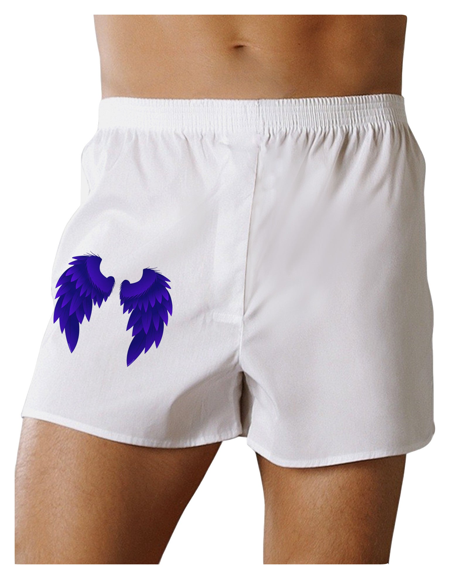 Epic Dark Angel Wings Design Boxer Shorts-Boxer Shorts-TooLoud-White-Small-Davson Sales