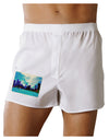 Chicago Skyline Watercolor Boxer Shorts-Boxer Shorts-TooLoud-White-Small-Davson Sales