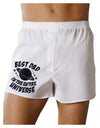 Best Dad in the Entire Universe - Galaxy Print Boxer Shorts-Boxer Shorts-TooLoud-White-Small-Davson Sales