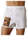 Mt Shavano Colorado Text Boxer Shorts-Boxer Shorts-TooLoud-White-Small-Davson Sales