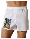 Colorado Bridge Text Boxer Shorts-Boxer Shorts-TooLoud-White-Small-Davson Sales