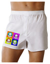 Clown Face Pop Art Boxer Shorts-Boxer Shorts-TooLoud-White-Small-Davson Sales