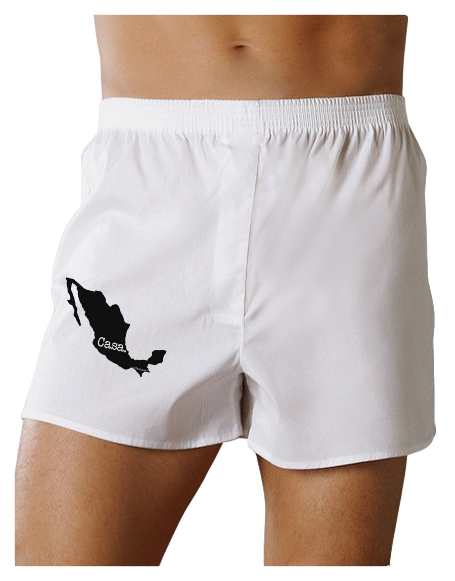 Mexico - Casa - Cinco De Mayo Boxer Shorts-Boxer Shorts-TooLoud-White-Small-Davson Sales