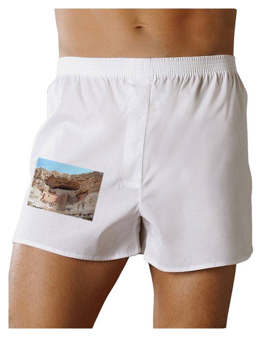 Montezuma Castle Arizona Boxer Shorts-Boxer Shorts-TooLoud-White-Small-Davson Sales