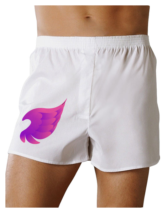 Cute Single Angel Wing Boxer Shorts-Boxer Shorts-TooLoud-White-Small-Davson Sales