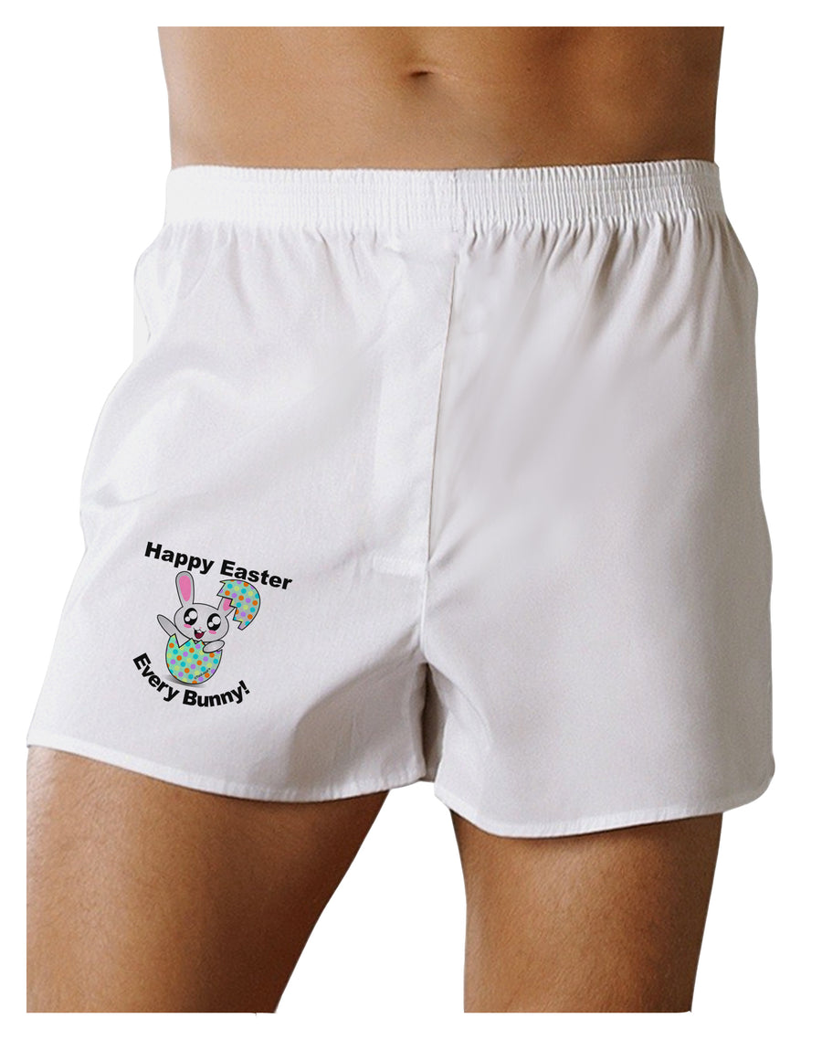 Happy Easter Every Bunny Boxers Shorts by TooLoud-Boxer Shorts-TooLoud-White-Small-Davson Sales