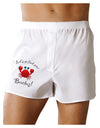 Lets Go Find Some Beaches Boxer Shorts-Boxer Shorts-TooLoud-White-Small-Davson Sales