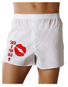 Such a Fun Age Kiss Lips Boxers Shorts-Mens Boxers-TooLoud-White-Small-Davson Sales