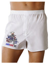 TooLoud AMERISAURUS REX Boxers Shorts-Mens Boxers-TooLoud-White-Small-Davson Sales