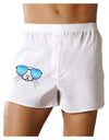 Kyu-T Face - Tiny Cool Sunglasses Boxers Shorts-Boxer Shorts-TooLoud-White-Small-Davson Sales