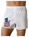 Patriotic Cat Design Boxer Shorts by TooLoud-Boxer Shorts-TooLoud-White-Small-Davson Sales