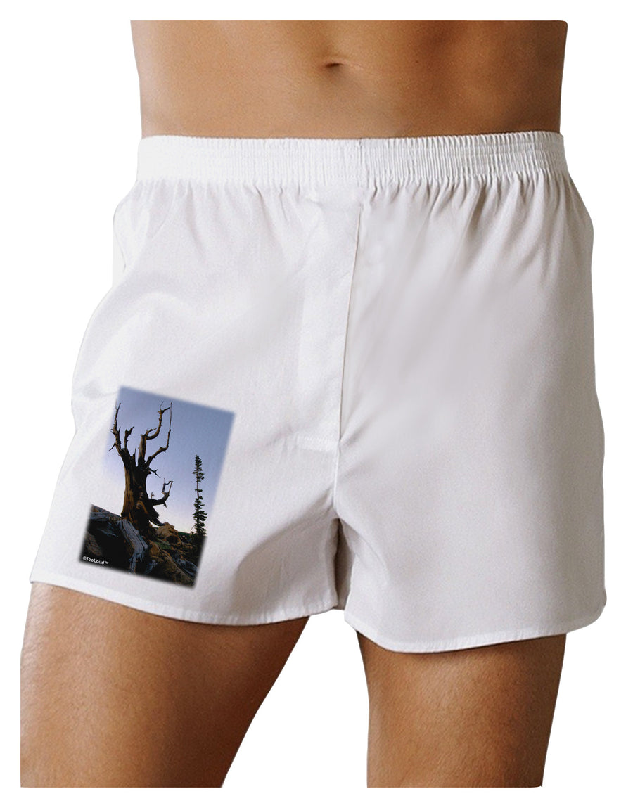 Colorado Mountain Scenery Boxer Shorts-Boxer Shorts-TooLoud-White-Small-Davson Sales