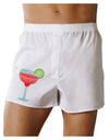 Red Margarita with Lime - Cinco de Mayo Boxer Shorts by TooLoud-Boxer Shorts-TooLoud-White-Small-Davson Sales