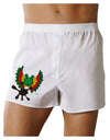 Dilophosaurus Design - Spit Boxers Shorts by TooLoud-Boxer Shorts-TooLoud-White-Small-Davson Sales