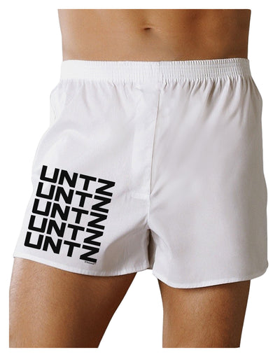 Untz Untz Untz Untz Untz EDM Design Boxer Shorts-Boxer Shorts-TooLoud-White-Small-Davson Sales