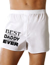 Best Daddy Ever Boxer Shorts-Boxer Shorts-TooLoud-White-Small-Davson Sales