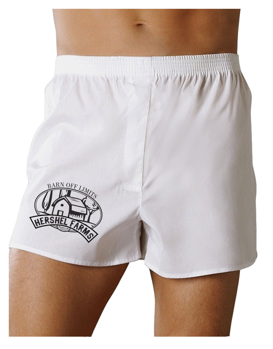 Hershel Farms Boxers Shorts by TooLoud-TooLoud-White-Small-Davson Sales