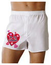 Be My Valentine Romantic Hearts Boxer Shorts-Boxer Shorts-TooLoud-White-Small-Davson Sales