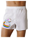 Magical Horn Rainbow Unicorn Boxer Shorts-Boxer Shorts-TooLoud-White-Small-Davson Sales