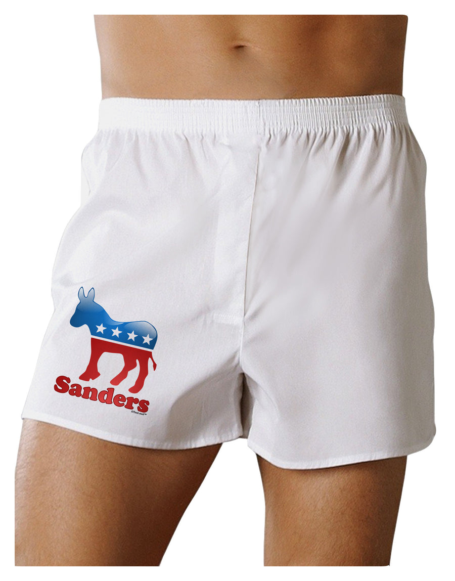 Sanders Bubble Symbol Boxer Shorts-Boxer Shorts-TooLoud-White-Small-Davson Sales