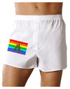 LGBT Rainbow Gadsden Flag Freedom Boxers Shorts-Boxer Shorts-TooLoud-White-Small-Davson Sales