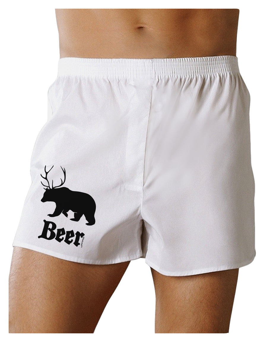 Beer Animal Boxer Shorts-Boxer Shorts-TooLoud-White-Small-Davson Sales