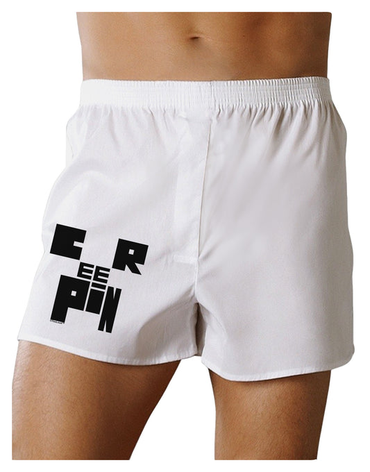 Creepin Boxer Shorts-Boxer Shorts-TooLoud-White-Small-Davson Sales