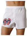 Stars and Stripes Flip Flops Boxer Shorts-Boxer Shorts-TooLoud-White-Small-Davson Sales